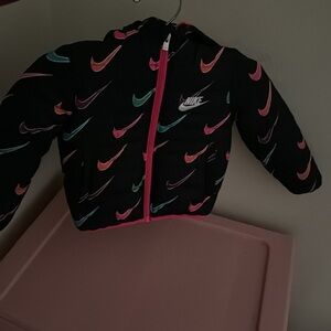 Little girls Nike puffer jacket size 2T